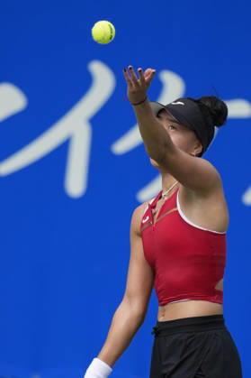 WTA, Tennis Damen Kinoshita Group Japan Open - Day 2 Ann Li of the United States plays during her round of 32 singles match against Emerson Jones of Australia at the 2026 Kinoshita Group Japan Open Women s tennis tournament at Utsubo Tennis Center in Osaka, Japan, on October 20, 2026. Osaka Japan  Copyright: xOwenxHammondx originalFilename:hammond-2026kino261020_np95Q.jpg