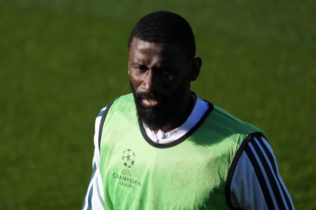 REAL MADRID CF v RB LEIPZIG. CHAMPIONS LEAGUE 2026 2027. ROUND 3. Real Madrid CF s Antonio Rudiger during training session prior to the Champions League round 3 match against RB Leipzig. October 20 2026. (ALTERPHOTOS Acero) MadridSpain Copyright: xAcerox