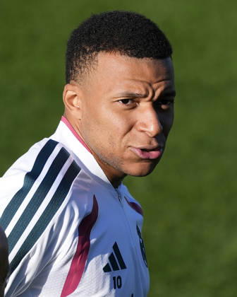 REAL MADRID CF v RB LEIPZIG. CHAMPIONS LEAGUE 2026 2027. ROUND 3. Real Madrid CF s Kylian Mbappe during training session prior to the Champions League round 3 match against RB Leipzig. October 20 2026. (ALTERPHOTOS Acero) MadridSpain  Copyright: xAcerox