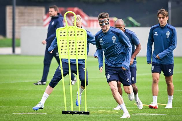 Club Brugge v RC Lens - UEFA Champions League preparations Club Brugge s Brandon Mechelen pictured during a training session of football team Club Brugge KV, on Tuesday 20 October 2026 at the team s basecamp in Westkapelle (Knokke-Heist), Belgium, as preparation for the the UEFA Champions League game against RC Lens. (Photo News Elias Rom) Knokke-Heist Belgium  Copyright: xPhotonewsx xEliasxRomx
