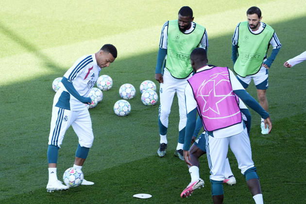 REAL MADRID CF v RB LEIPZIG. CHAMPIONS LEAGUE 2026 2027. ROUND 3. Real Madrid CF s Kylian Mbappe during training session prior to the Champions League round 3 match against RB Leipzig. October 20 2026. (ALTERPHOTOS Acero) MadridSpain  Copyright: xAcerox