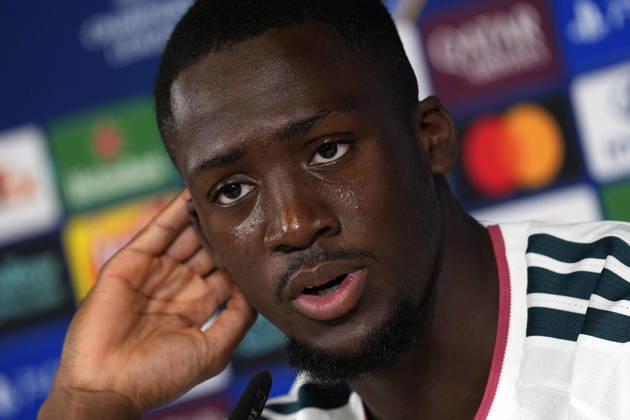 REAL MADRID CF v RB LEIPZIG. CHAMPIONS LEAGUE 2026 2027. ROUND 3. Real Madrid CF s Ibrahima Konate in press conference, PK, Pressekonferenz after raining session prior to the Champions League round 3 match against RB Leipzig. October 20 2026. (ALTERPHOTOS Acero) MadridSpain  Copyright: xAcerox