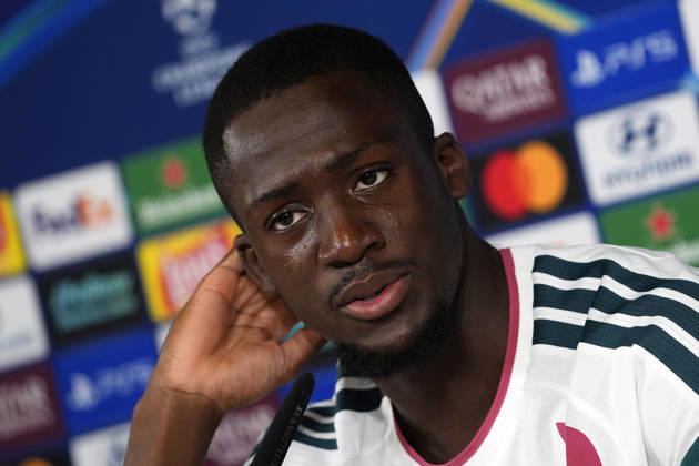 REAL MADRID CF v RB LEIPZIG. CHAMPIONS LEAGUE 2026 2027. ROUND 3. Real Madrid CF s Ibrahima Konate in press conference, PK, Pressekonferenz after raining session prior to the Champions League round 3 match against RB Leipzig. October 20 2026. (ALTERPHOTOS Acero) MadridSpain  Copyright: xAcerox