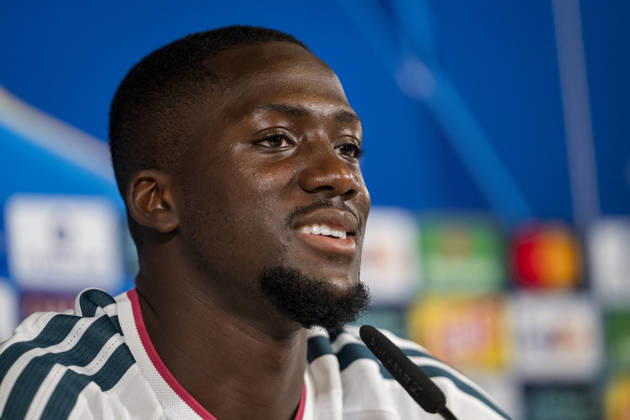 Real Madrid CF Training Session And press conference, PK, Pressekonferenz - UEFA Champions League 2026 27 League Phase MD3 MADRID, SPAIN - OCTOBER 20: Ibrahima Konate of Real Madrid CF is seen speaking during the press conference on day ahead of the UEFA Champions League 2026 27 League Phase MD3 at Ciudad Real Madrid on October 20, 2026 in Valdebebas, Spain. Valdebebas Ciudad Real Madrid Madrid Spain Copyright: xAlbertoxGardinx AGardin_20261020_Rea_Mad_Press_0340