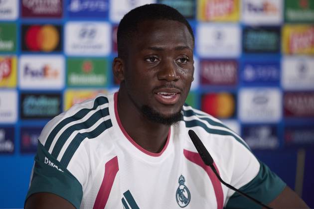 October 20, 2026, Madrid, Spain: Ibrahima Konate (Real Madrid CF) attends a press conference, PK, Pressekonferenz on the eve of the UEFA Champions League 2026 2027 match between Real Madrid CF and RB Leipzig..Real Madrid CF is holding a press conference ahead of its third UEFA Champions League game. UEFA Champions League 2026 2027 - Real Madrid CF Press Conference In Madrid, Spain - 20 Oct 2026  - ZUMAs197 20261020_aaa_s197_060 Copyright: xFedericoxTitonex