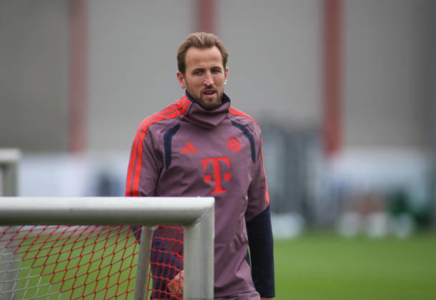 FC Bayern München, Abschlusstraining, Champions League, Saison 2026 2027, Fussball, Herren Harry Kane (FC Bayern München) Kopf, Oberkörper
