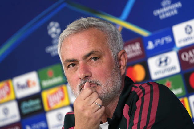 REAL MADRID CF v RB LEIPZIG. CHAMPIONS LEAGUE 2026 2027. ROUND 3. Real Madrid CF s coach Jose Mourinho in press conference, PK, Pressekonferenz after raining session prior to the Champions League round 3 match against RB Leipzig. October 20 2026. (ALTERPHOTOS Acero) MadridSpain  Copyright: xAcerox