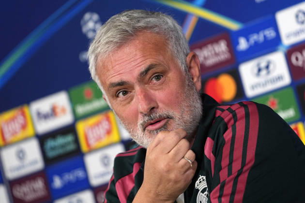 REAL MADRID CF v RB LEIPZIG. CHAMPIONS LEAGUE 2026 2027. ROUND 3. Real Madrid CF s coach Jose Mourinho in press conference, PK, Pressekonferenz after raining session prior to the Champions League round 3 match against RB Leipzig. October 20 2026. (ALTERPHOTOS Acero) MadridSpain  Copyright: xAcerox
