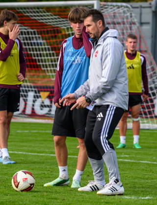 20.10.2026 - Fussball - 2. Fussball - Bundesliga - Saison 2026 2027 - 1. FC Nürnberg Nuernberg FCN ( Club ) - Training - Sportfoto Zink - xwoxzix - Marc Kornwachs Barjuan (35, 1. FC Nürnberg FCN ) Miroslav Miro Klose ( Trainer 1. FC Nürnberg FCN )