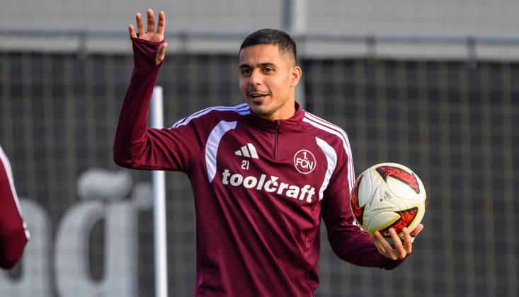 20.10.2026 - Fussball - 2. Fussball - Bundesliga - Saison 2026 2027 - 1. FC Nürnberg Nuernberg FCN ( Club ) - Training - Sportfoto Zink - xwoxzix - Ioannis Masouras (21, 1. FC Nürnberg FCN )