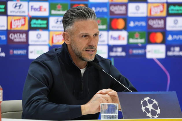 REAL MADRID CF v RB LEIPZIG. CHAMPIONS LEAGUE 2026 2027. ROUND 3. RB Leipzig s coach Martin Demichelis in press conference, PK, Pressekonferenz after raining session prior to the Champions League round 3 match against Real Madrid CF. October 20 2026. (ALTERPHOTOS Acero) MadridSpain  Copyright: xAcerox