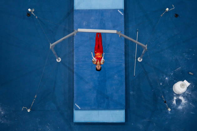 261020 Haonan Yang of China competes in still rings during men s team final on day four of the 2026 Artistic Gymnastics World Championships on October 20, 2026 in Rotterdam. Photo: Joel Marklund BILDBYRÅN kod JM JM0861 bbeng artistisk gymnastik artistic gymnastics gymnastik-vm vm artistic gymnastics world championships final lagfinal team final Copyright: JOELxMARKLUND BB261020JM006