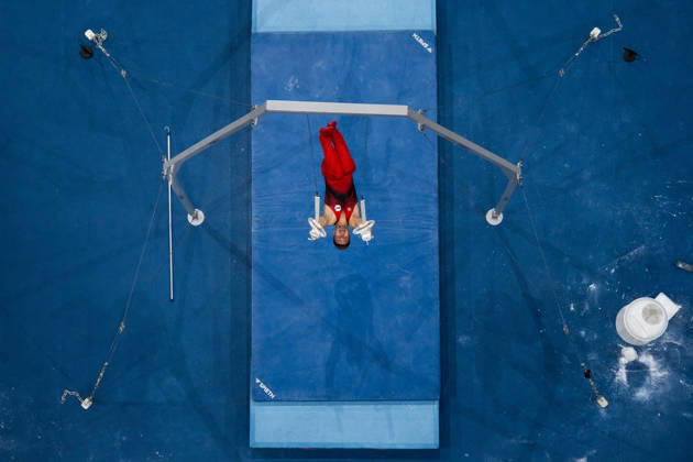 261020 Daniel Marinov of Russia competes in still rings during men s team final on day four of the 2026 Artistic Gymnastics World Championships on October 20, 2026 in Rotterdam. Photo: Joel Marklund BILDBYRÅN kod JM JM0861 bbeng artistisk gymnastik artistic gymnastics gymnastik-vm vm artistic gymnastics world championships final lagfinal team final Copyright: JOELxMARKLUND BB261020JM007