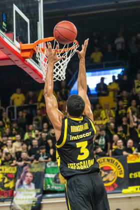 Rostock, Deutschland 20. Oktober 2026: BKT EuroCup - 2026 2027 - Gruppenphase - Gruppe A - Sp. 4 - Rostock Seawolves gegen Aris Thessaloniki Im Bild: Jeremiah Robinson-Earl (Aris Thessaloniki) Copyright: xFotostandx xVoelkerx