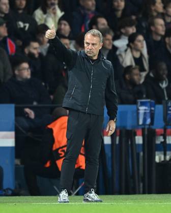 Paris Saint-Germain v Barcelona - UEFA Champions League PARIS, FRANCE - OCTOBER 20: Head Coach of Barcelona Hansi Flick is seen during UEFA Champions League match between Paris Saint-German and Barcelona at Parc des Princes in Paris, France on October 20, 2026. Mustafa Yalcin Anadolu Paris France. Editorial use only. Please get in touch for any other usage.  Copyright: x2026xAnadoluxMustafaxYalcinx