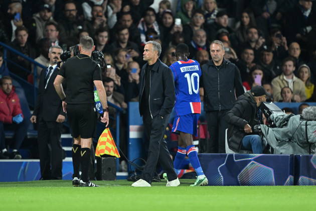 Paris Saint-Germain v Barcelona - UEFA Champions League PARIS, FRANCE - OCTOBER 20: Head Coach of Paris Saint-Germain Luis Enrique is seen during UEFA Champions League match between Paris Saint-German and Barcelona at Parc des Princes in Paris, France on October 20, 2026. Mustafa Yalcin Anadolu Paris France. Editorial use only. Please get in touch for any other usage.  Copyright: x2026xAnadoluxMustafaxYalcinx