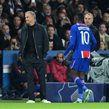 Paris Saint-Germain v Barcelona - UEFA Champions League PARIS, FRANCE - OCTOBER 20: Head Coach of Paris Saint-Germain Luis Enrique is seen during UEFA Champions League match between Paris Saint-German and Barcelona at Parc des Princes in Paris, France on October 20, 2026. Mustafa Yalcin Anadolu Paris France. Editorial use only. Please get in touch for any other usage.  Copyright: x2026xAnadoluxMustafaxYalcinx