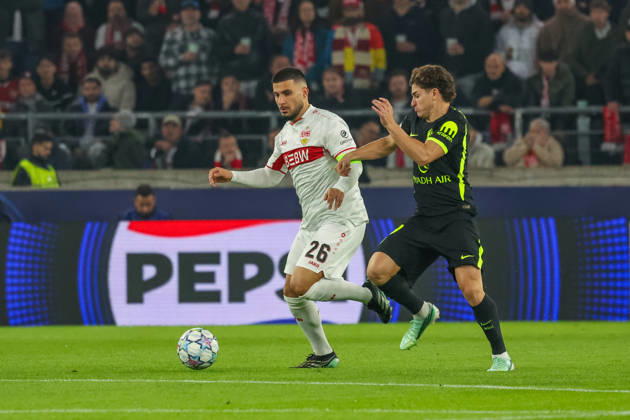 20.10.26 VfB Stuttgart - Atletico Madrid Deutschland, Stuttgart, 20.10.2026, Fussball, UEFA Champions League, Saison 2026 2027, VfB Stuttgart - Atletico Madrid: Deniz Undav (VfB Stuttgart).