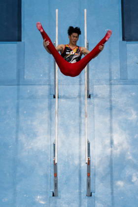 261020 Daiki Hashimoto of Japan competes in parallel bars during men s team final on day four of the 2026 Artistic Gymnastics World Championships on October 20, 2026 in Rotterdam. Photo: Joel Marklund BILDBYRÅN kod JM JM0861 bbeng artistisk gymnastik artistic gymnastics gymnastik-vm vm artistic gymnastics world championships final lagfinal team final Copyright: JOELxMARKLUND BB261020JM027