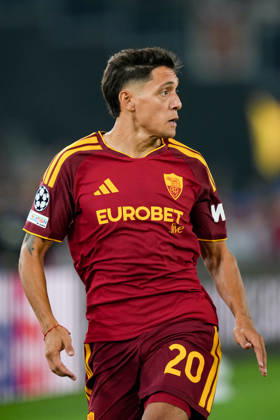 AS Roma v SK Slovan Bratislava - UEFA Champions League 2026 27 League Phase MD3 Nahuel Molina of AS Roma during the AS Roma v SK Slovan Bratislava. - UEFA Champions League 2026 27 League Phase MD3 at Stadio Olimpico on October 20, 2026 in Rome, Italy Rome Stadio Olimpico Lazio Italy Copyright: xGiuseppexMaffiax 261020_UCL_Roma-SlovanBratislava_GM_06790
