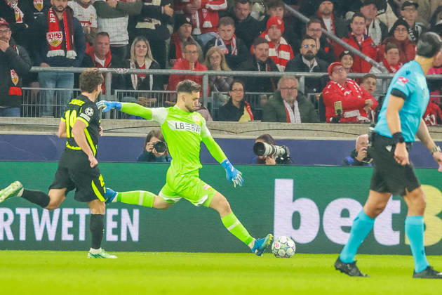 20.10.26 VfB Stuttgart - Atletico Madrid Deutschland, Stuttgart, 20.10.2026, Fussball, UEFA Champions League, Saison 2026 2027, VfB Stuttgart - Atletico Madrid: Denis Seimen (VfB Stuttgart).