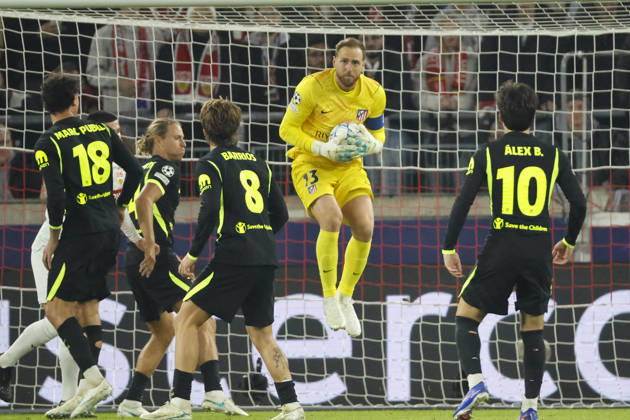 Jan Oblak (Atletico Madrid, 13) , Deutschland, Fussball, UEFA Champions League, 3. Spieltag, 2026 2027, VfB Stuttgart vs. Atletico Madrid, 20.10.2026, Stuttgart Arena Stuttgart Deutschland Copyright: xGrantxHubbsx