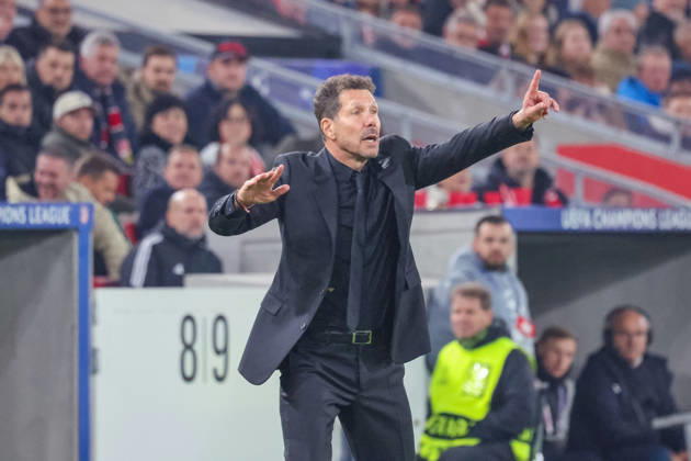20.10.26 VfB Stuttgart - Atletico Madrid Deutschland, Stuttgart, 20.10.2026, Fussball, UEFA Champions League, Saison 2026 2027, VfB Stuttgart - Atletico Madrid: Diego Simeone (Trainer Atletico Madrid).