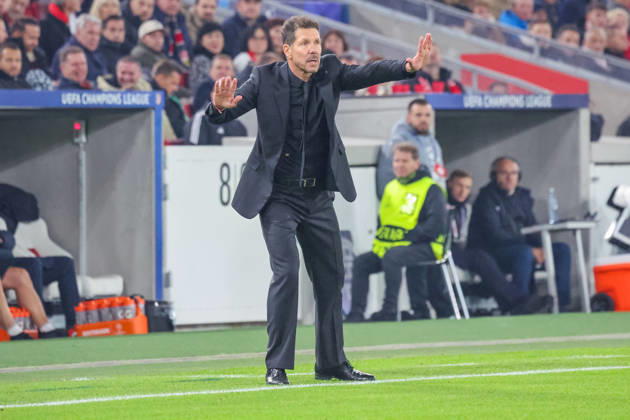 20.10.26 VfB Stuttgart - Atletico Madrid Deutschland, Stuttgart, 20.10.2026, Fussball, UEFA Champions League, Saison 2026 2027, VfB Stuttgart - Atletico Madrid: Diego Simeone (Trainer Atletico Madrid).
