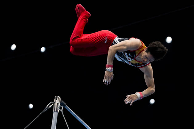 261020 Fusuke Maeda of Japan competes in horizontal bar during men s team final on day four of the 2026 Artistic Gymnastics World Championships on October 20, 2026 in Rotterdam. Photo: Joel Marklund BILDBYRÅN kod JM JM0861 bbeng artistisk gymnastik artistic gymnastics gymnastik-vm vm artistic gymnastics world championships final lagfinal team final Copyright: JOELxMARKLUND BB261020JM029