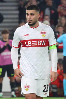 20.10.2026, xrekx, Fussball UEFA Champions League, VfB Stuttgart - Atletico Madrid v.l. Deniz Undav (VfB Stuttgart) enttaeuscht, enttäuscht, schaut enttaeuscht, niedergeschlagen, disappointed Stuttgart