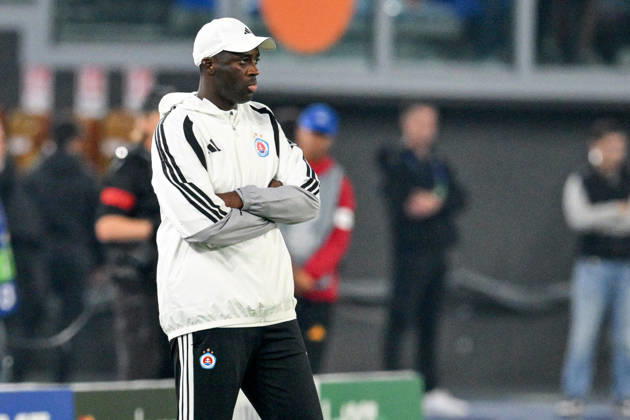RECORD DATE NOT STATED 20th October 2026; Stadio Olimpico, Rome, Italy; UEFA Champions League Football, Roma versus Slovan Bratislava; Yaya Toure head coach of Slovan Bratislava AllShotLive