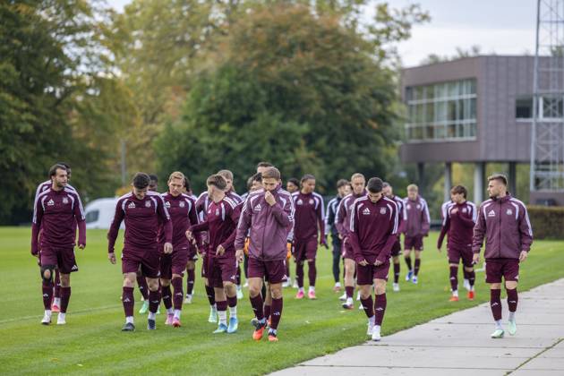 RSC Anderlecht open training 21 10 NEERPEDE, BELGIUM - OCTOBER 21 : Players of RSC Anderlecht during an open training pictured on October 21, 2026 in Neerpede, Belgium, 21 10 2026 Neerpede Belgium  Copyright: xXpix