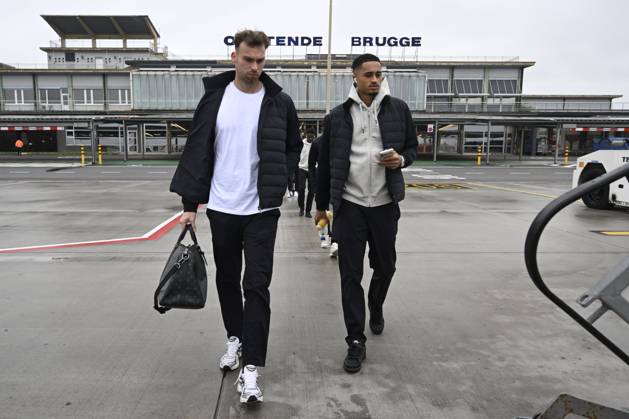 SC Braga v KAA Gent - UEFA Conference League Media Activities 21 10 2026 OOSTENDE, BELGIUM - OCTOBER 21 : Peersman Kjell goalkeeper of KAA Gent pictured at the Oostende airport before departure for the UEFA Conference League 2026 27 League Phase matchday 2 match between SC Braga and KAA Gent on October 21, 2026 in Oostende, Belgium, 21 10 2026 Oostende Belgium Copyright: xNicoxVereeckenx