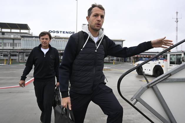 SC Braga v KAA Gent - UEFA Conference League Media Activities 21 10 2026 OOSTENDE, BELGIUM - OCTOBER 21 : Roef Davy goalkeeper of KAA Gent pictured at the Oostende airport before departure for the UEFA Conference League 2026 27 League Phase matchday 2 match between SC Braga and KAA Gent on October 21, 2026 in Oostende, Belgium, 21 10 2026 Oostende Belgium Copyright: xNicoxVereeckenx