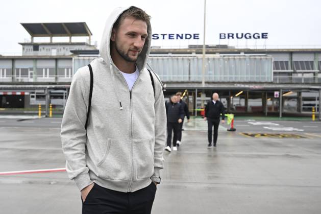 SC Braga v KAA Gent - UEFA Conference League Media Activities 21 10 2026 OOSTENDE, BELGIUM - OCTOBER 21 : Van Der Heyden Siebe defender of KAA Gent pictured at the Oostende airport before departure for the UEFA Conference League 2026 27 League Phase matchday 2 match between SC Braga and KAA Gent on October 21, 2026 in Oostende, Belgium, 21 10 2026 Oostende Belgium Copyright: xNicoxVereeckenx