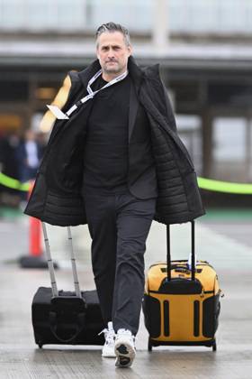SC Braga v KAA Gent - UEFA Conference League Media Activities 21 10 2026 OOSTENDE, BELGIUM - OCTOBER 21 : Baro Sam president of KAA Gent pictured at the Oostende airport before departure for the UEFA Conference League 2026 27 League Phase matchday 2 match between SC Braga and KAA Gent on October 21, 2026 in Oostende, Belgium, 21 10 2026 Oostende Belgium Copyright: xNicoxVereeckenx