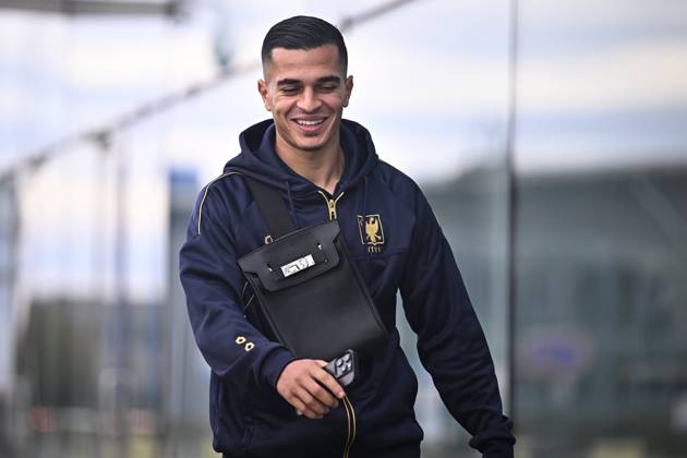 FC Midtjylland v Sint-Truidense VV - UEFA Conference League Media Activities 21 10 2026 LIEGE, BELGIUM - OCTOBER 21 : Sebaoui Ilias forward of Sint-Truidense VV pictured at the Liege airport before departure for the UEFA Conference League 2026 27 League Phase matchday 2 match between FC Midtjylland and Sint-Truidense VV on October 21, 2026 in Liege, Belgium, 21 10 2026 Liege Belgium Copyright: xTomasxSiskx