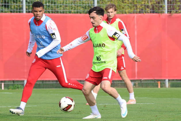 RANSFORD KOENIGSDOERFFER, PAUL NEBEL TRAINING 1. FSV MAINZ 05 MAINZ