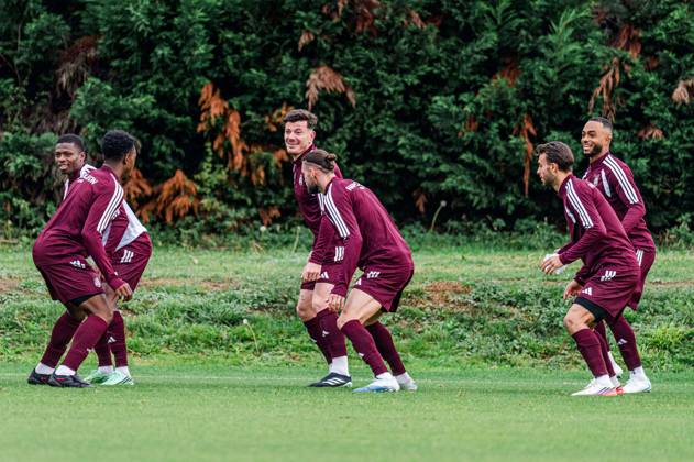 Anderlecht s players pictured during a training session of Belgian soccer team RSC Anderlecht, Wednesday 21 October 2026 in Brussels, in preparation of tomorrow s match against Polish Jagiellonia Bialystok, on day three of the UEFA Europa League league phase. EMILExWINDAL  x190468966x