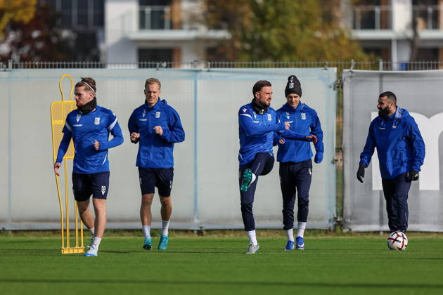 2026.10.21 Poznan Pilka nozna UEFA Liga Europy faza ligowa sezon 2026 2027 Trening Lech Poznan przed meczem z AFC Sunderland N z Gustav Berggren Filip Jagiello Leo Bengtsson Mikael Ishak Foto Pawel Jaskolka PressFocus 2026.10.21 Poznan Football Europa League League Phase 2026 2027 Lech Poznan training session before AFC Sunderland game Credit: Pawel Jaskolka PressFocus NEWSPIX.PL --- newspix.pl 
