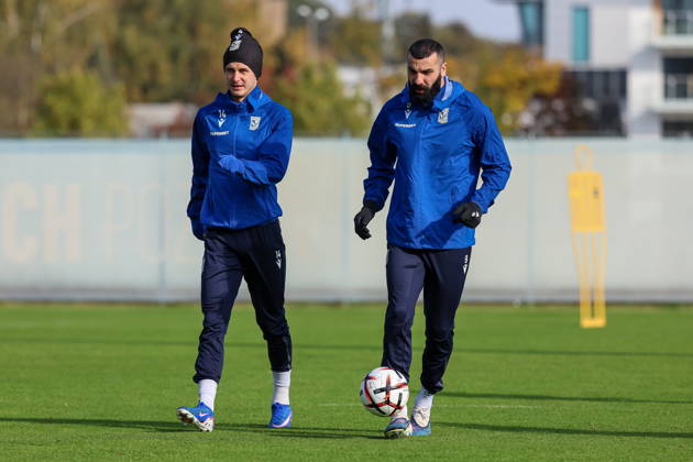 2026.10.21 Poznan Pilka nozna UEFA Liga Europy faza ligowa sezon 2026 2027 Trening Lech Poznan przed meczem z AFC Sunderland N z Daniel Hakans Mikael Ishak Foto Pawel Jaskolka PressFocus 2026.10.21 Poznan Football Europa League League Phase 2026 2027 Lech Poznan training session before AFC Sunderland game Credit: Pawel Jaskolka PressFocus NEWSPIX.PL --- newspix.pl 
