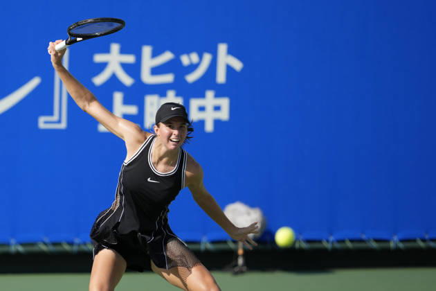 WTA, Tennis Damen Kinoshita Group Japan Open - Day 3 Lilli Tagger of Austria competes in her round of 16 singles match against Tereza Valentova of the Czech Republic at the 2026 Kinoshita Group Japan Open Women s tennis tournament at the Utsubo Tennis Center in Osaka, Japan, on October 21, 2026. Osaka Japan  Copyright: xOwenxHammondx originalFilename:hammond-2026kino261021_npfqq.jpg