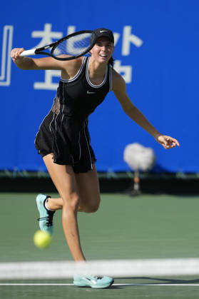 WTA, Tennis Damen Kinoshita Group Japan Open - Day 3 Lilli Tagger of Austria plays Tereza Valentova of the Czech Republic during their round of 16 singles match at the 2026 Kinoshita Group Japan Open Women s tennis tournament at Utsubo Tennis Center in Osaka, Japan, on October 21, 2026. Osaka Japan  Copyright: xOwenxHammondx originalFilename:hammond-2026kino261021_npH0n.jpg