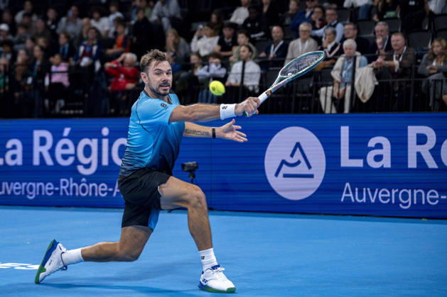 TENNIS : ATP, Tennis Herren 250 - Grand Tennis AURA - Decines (France) 21 10 2026 Stan Wawrinka (SUI) vs Martin Landaluce (ESP) during the tournament of the Auvergne Rhône-Alpes Grand Prix at the LDLC Arena in Décines on October 21, 2026. Photo Sandrine Thesillat PsNewZ  Copyright: xSandrinexTHESILLATx