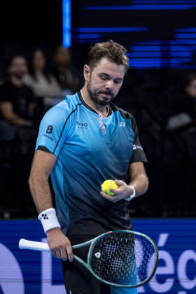 TENNIS : ATP, Tennis Herren 250 - Grand Tennis AURA - Decines (France) 21 10 2026 Stan Wawrinka (SUI) vs Martin Landaluce (ESP) during the tournament of the Auvergne Rhône-Alpes Grand Prix at the LDLC Arena in Décines on October 21, 2026. Photo Sandrine Thesillat PsNewZ  Copyright: xSandrinexTHESILLATx