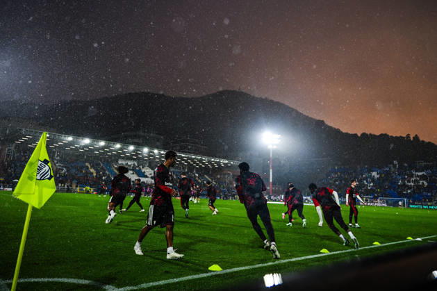 General view of Giuseppe Sinigaglia stadium in Como before the UEFA Champions League stage match Phase MD3 between Calcio Como and Manchester United, ManU Football Club at the Giuseppe Sinigaglia stadium in Como, north Italy - October 21, 2026 - Soccer.  Copyright: xTizianoxBallabio LaPressex