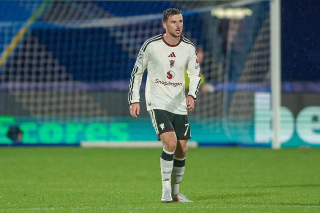 2026-10-21 Como 1907 v Manchester United, ManU - UEFA Champions League 2026 27 League Phase MD3 COMO, ITALY - OCTOBER 21: Mason Mount of Manchester United FC during the UEFA Champions League 2026 27 League Phase MD3 match between Como 1907 and Manchester United at Giuseppe Sinigaglia on October 21, 2026 in Como, Italy. (Photo by Nderim Kaceli BSR Agency) Como Italy Content not available for redistribution in The Netherlands directly or indirectly through any third parties. Copyright: xBSRxAgencyx