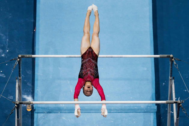 2026 Artistic Gymnastics World Championships, Day 5, Women s Team Final 261021 Alena Glotova of Russia competes in uneven bars during women s team final on day five of the 2026 Artistic Gymnastics World Championships on October 21, 2026 in Rotterdam. Photo: Joel Marklund BILDBYRÅN kod JM JM0863 bbeng artistisk gymnastik artistic gymnastics gymnastik-vm vm artistic gymnastics world championships final lagfinal team final dam Copyright: JOELxMARKLUND BB261021JM007