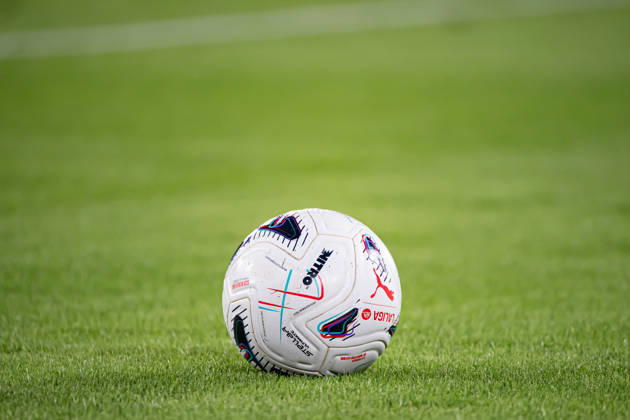 October 21, 2026, Valencia, Valencia, Spain: The official ball of LaLiga EA sports during the LaLiga EA Sports, match between Levante UD and Athletic Club at Ciutat de Valencia stadium Valencia Spain - ZUMAs385 20261021_zsp_s385_001 Copyright: xLeopoldxSoglox
