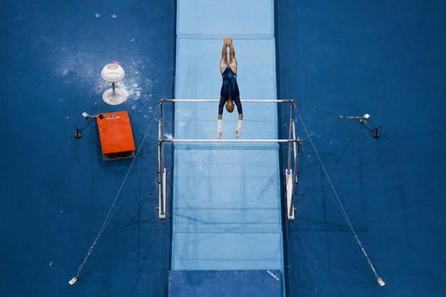 2026 Artistic Gymnastics World Championships, Day 5, Women s Team Final 261021 Charleigh Bullock of United States competes in uneven bars during women s team final on day five of the 2026 Artistic Gymnastics World Championships on October 21, 2026 in Rotterdam. Photo: Joel Marklund BILDBYRÅN kod JM JM0863 bbeng artistisk gymnastik artistic gymnastics gymnastik-vm vm artistic gymnastics world championships final lagfinal team final dam Copyright: JOELxMARKLUND BB261021JM011